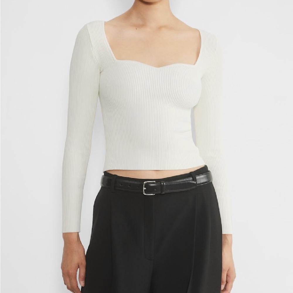 Babaton Sculpt Knit Sweetheart Longsleeve